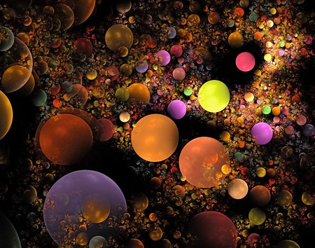 a colored wallpaper fractal for web backgrounds over blackの写真素材