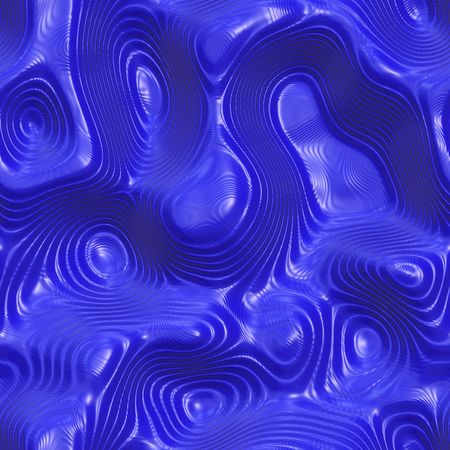 seamless tile of bumpy blue swirl background computer generated wallpaper imageの写真素材