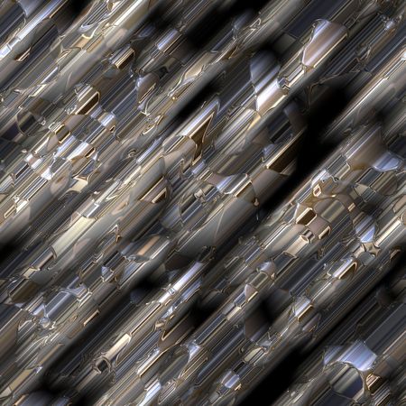 highly reflective silver and black metal with gold flecks. tiles seamlessly for larger applicationsの写真素材