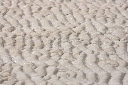 rippled beach sand texture