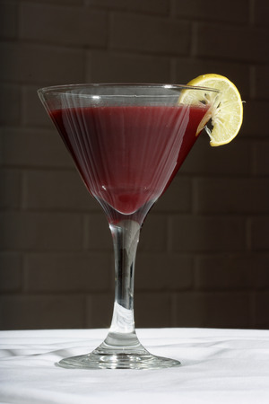 Kokum Sharbat - -  a cold beverage  is a sweet and tangy drink made from the Kokum fruit の写真素材