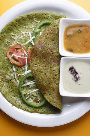 Palak pancake 