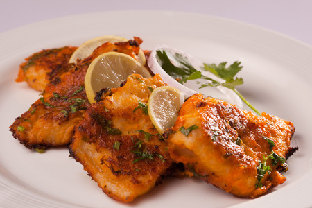 Spicy Fish Tikka の写真素材