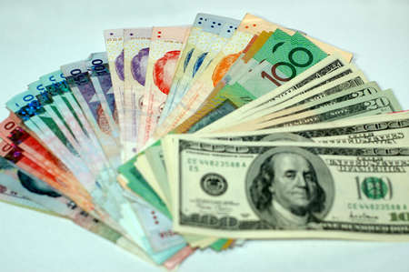 Currency Spreadの写真素材