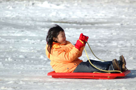 Toboggan Rideの写真素材