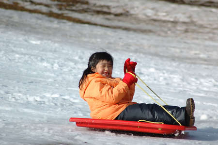 Toboggan Rideの写真素材