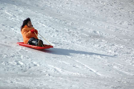 Toboggan Rideの写真素材