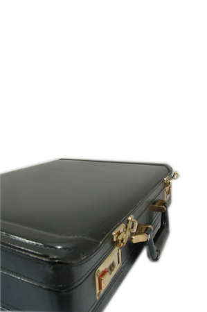 Briefcase with text areaの写真素材