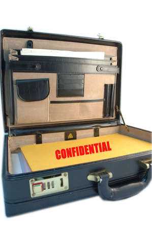 Briefcase - Confidentialの写真素材