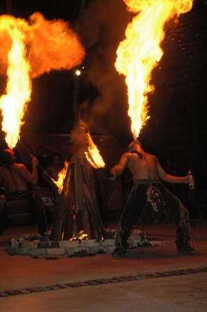 Fire Eaterの写真素材