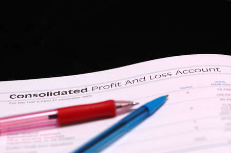 Consolidated Cash Flowの写真素材