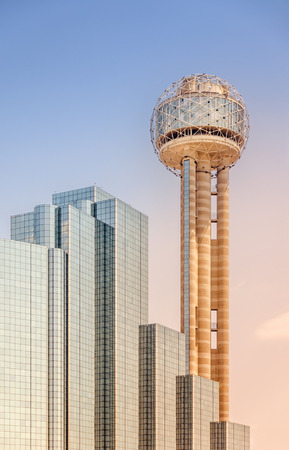 Tower and Skyscraper in Downtown Dallasのeditorial素材