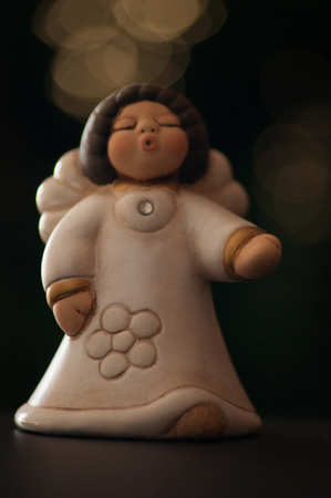 angel of christmas artの写真素材