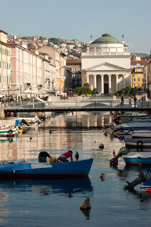 Trieste, Friuli, Italy, Europeの写真素材
