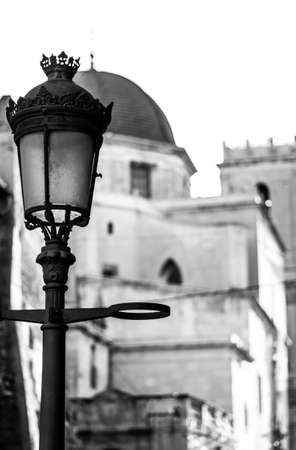 The church street lampの写真素材