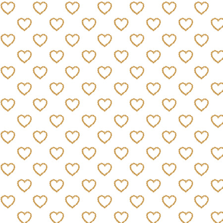 Digital art and hearts paperの写真素材