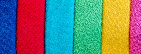 Textile samplesの写真素材