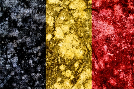 belgium grunge flagの写真素材