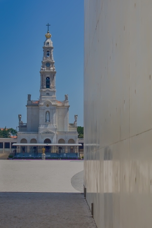 Sanctuary of Fatima located in Portugalのeditorial素材