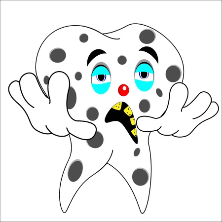 hole toothのイラスト素材