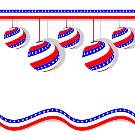 decoration of independent dayのイラスト素材