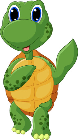 cute turtleのイラスト素材
