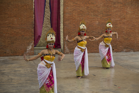 Religious Barong dance in Bali Indonesia
