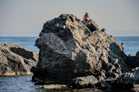 harsh natureの写真素材