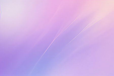 An abstract image of soft, gentle light in pastel tones, featuring shades of pink, purple, and light...