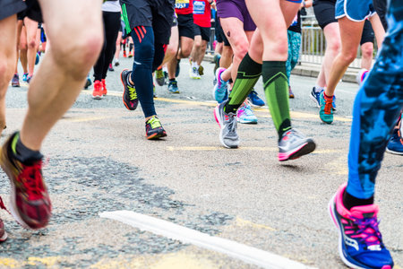 GREATER MANCHESTER MARATHON in Manchester, UKのeditorial素材