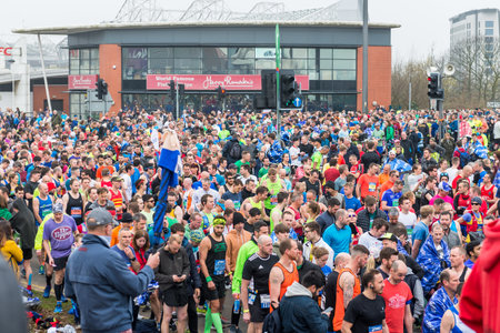 GREATER MANCHESTER MARATHON in Manchester, UKのeditorial素材