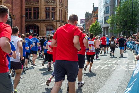 RUN for Manchester MARATHON in England, UK