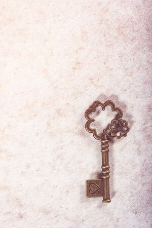 Stylized antique decorative keysの写真素材