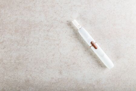 Heat not burn system for smoking, New trendy tobacco product technology iqos, modern hybrid...