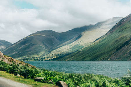 Wastwater lake in the Lake District National Park