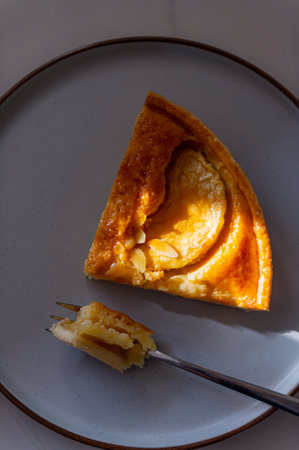 Slice of autumn Apple pieの写真素材