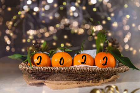 New Year 2022 is Coming Concepの写真素材