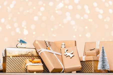Pile of Gifts, preparation for Xmas