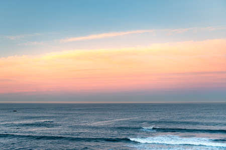 Sunrise over Atlantic Oceanの写真素材