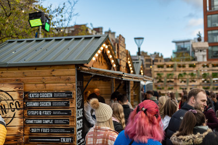 Manchester Christmas Market 2021のeditorial素材