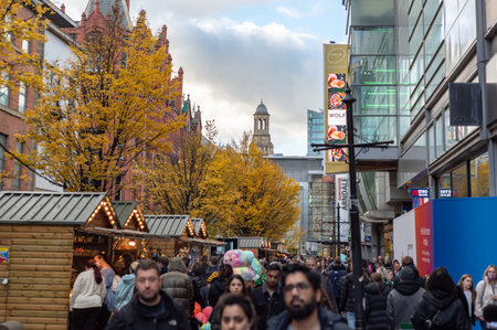 Manchester Christmas Market 2021のeditorial素材