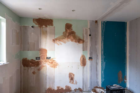 Process of Renovation Roomの写真素材