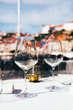 Porto city centre in autumnの写真素材