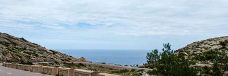 Winding Road of Palma de Mallorca, Spain