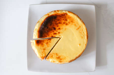 Homemade Vanilla Cheesecake