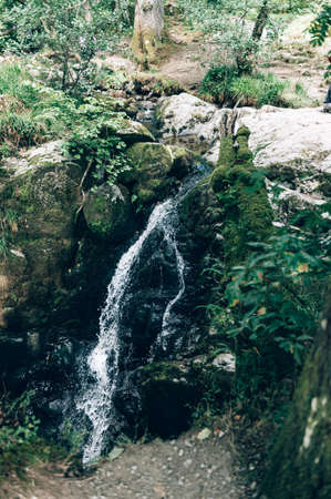 Waterfall at Aira Force near Ullswater, Lake District