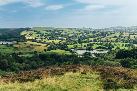 Teggs Nose, Ridgegate Reservoir, Trentabank Reservoir Circular, Peak District National Park,...