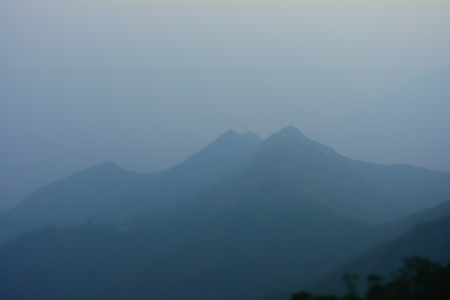 Misty evening