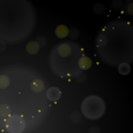 Blur Bokeh on Black background illustration.のイラスト素材