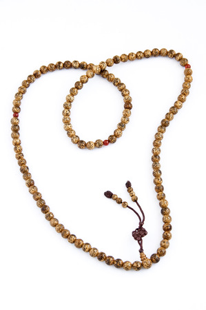 Buddhist prayer beadsのeditorial素材